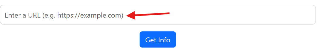 Image of the Link Checker tool interface
