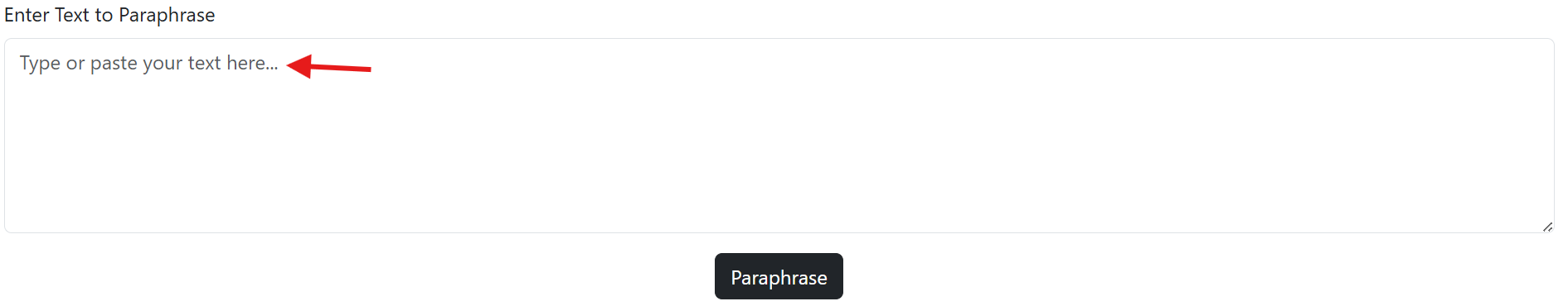 Paraphrasing Tool