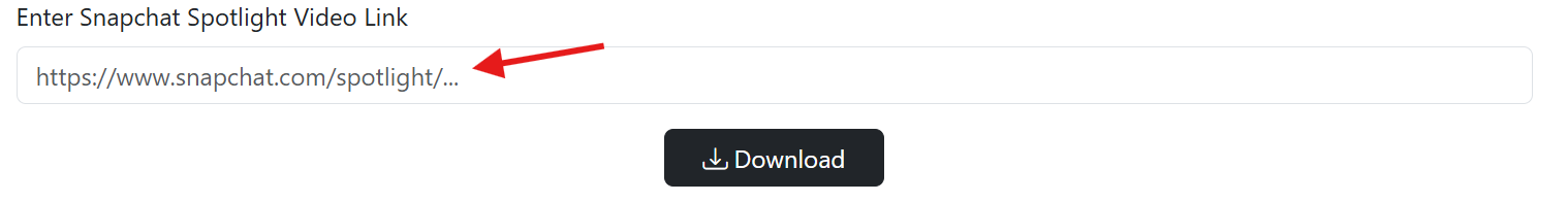 Snapchat Video Downloader Tool